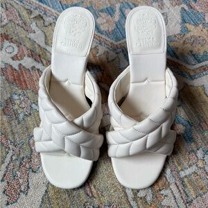 Vince Camuto slip on heel sandal